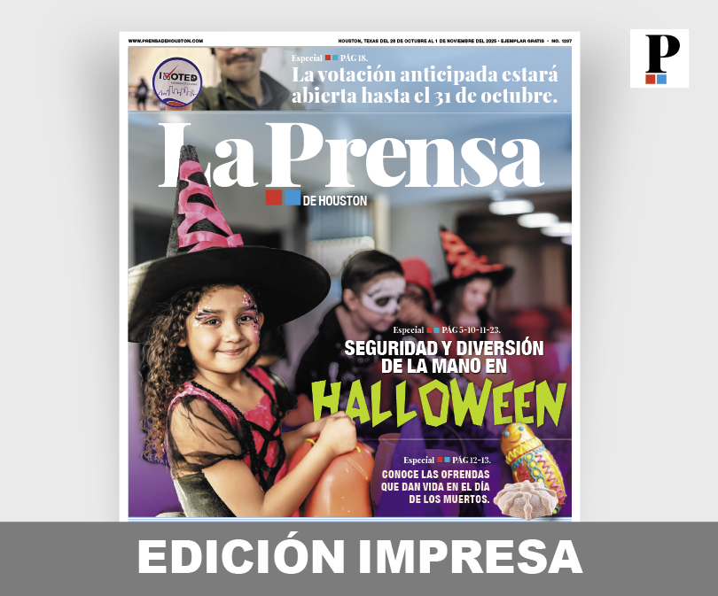 Edición impresa de La Prensa de Houston